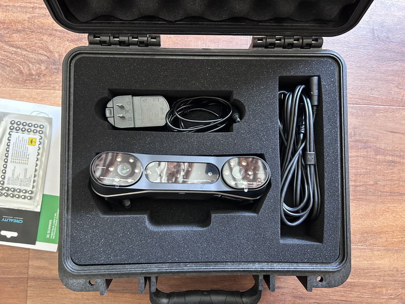 CREALITY CRS07R CR-Scan Raptor Multiple-line Blue Laser & NIR 3D Scanner gallery