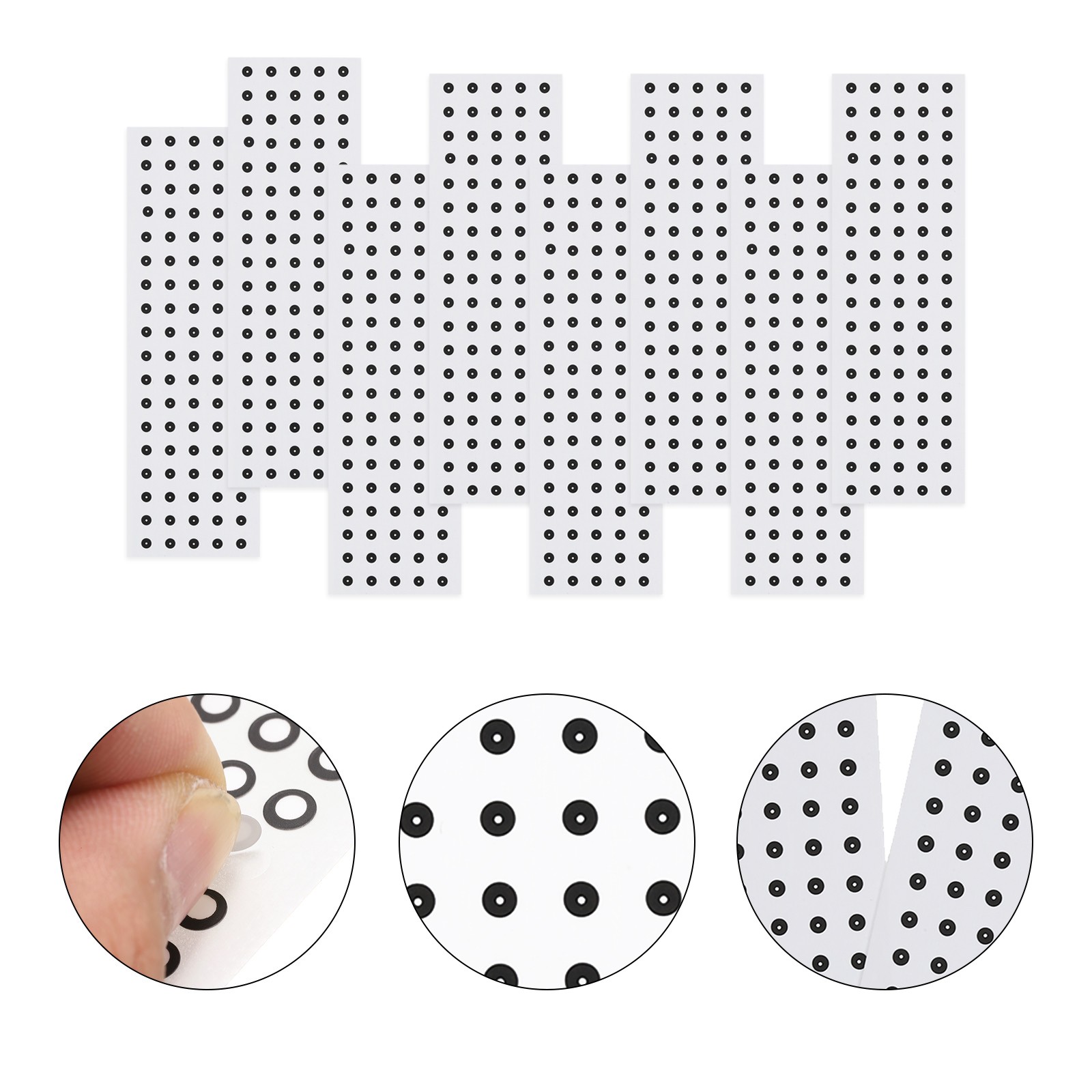 2400 Pcs 3D Scanner Markers 0.8mm Low Reflective 3D Scanning Dots(0.8x2.5mm) gallery