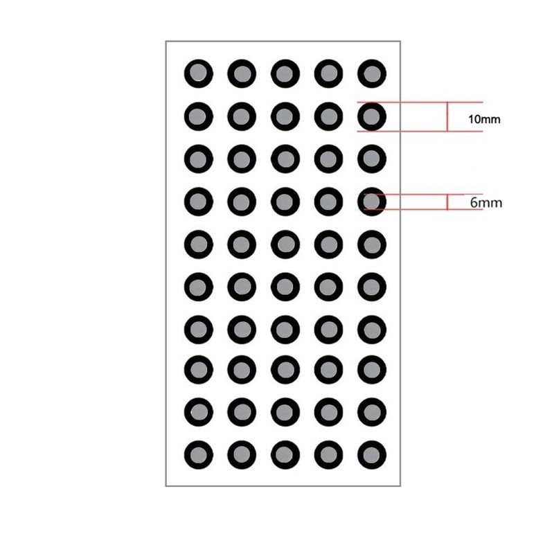 3D Scanning Markers 600pcs Diffuse Reflection Dots for 3D Scanner gallery