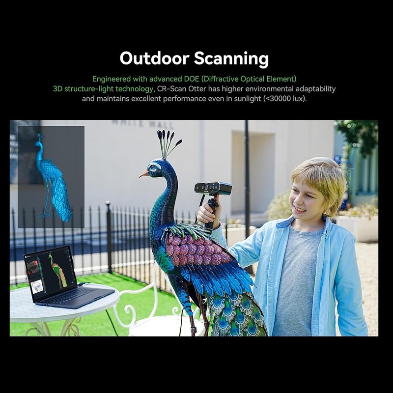 Creality 3D Scanner CR-Scan Otter for 3D Printing Four-Lens Stere gallery