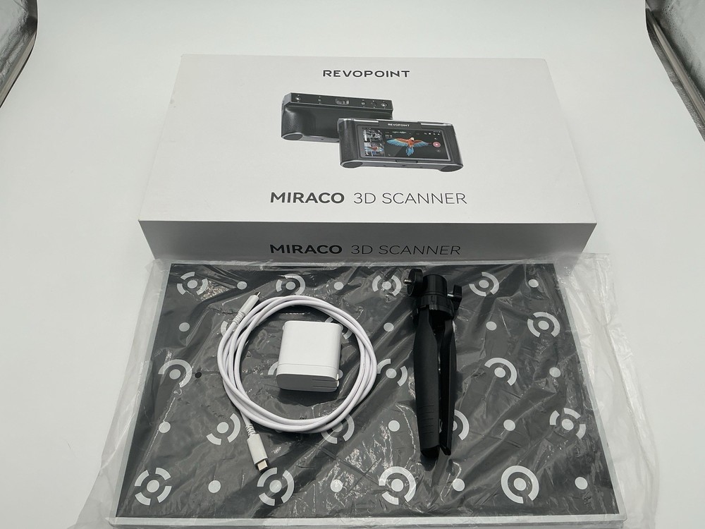 Revopoint MIRACO PRO 3D Scanner A244-0038-5D6I0IM29 7-11V 5A Professional Model