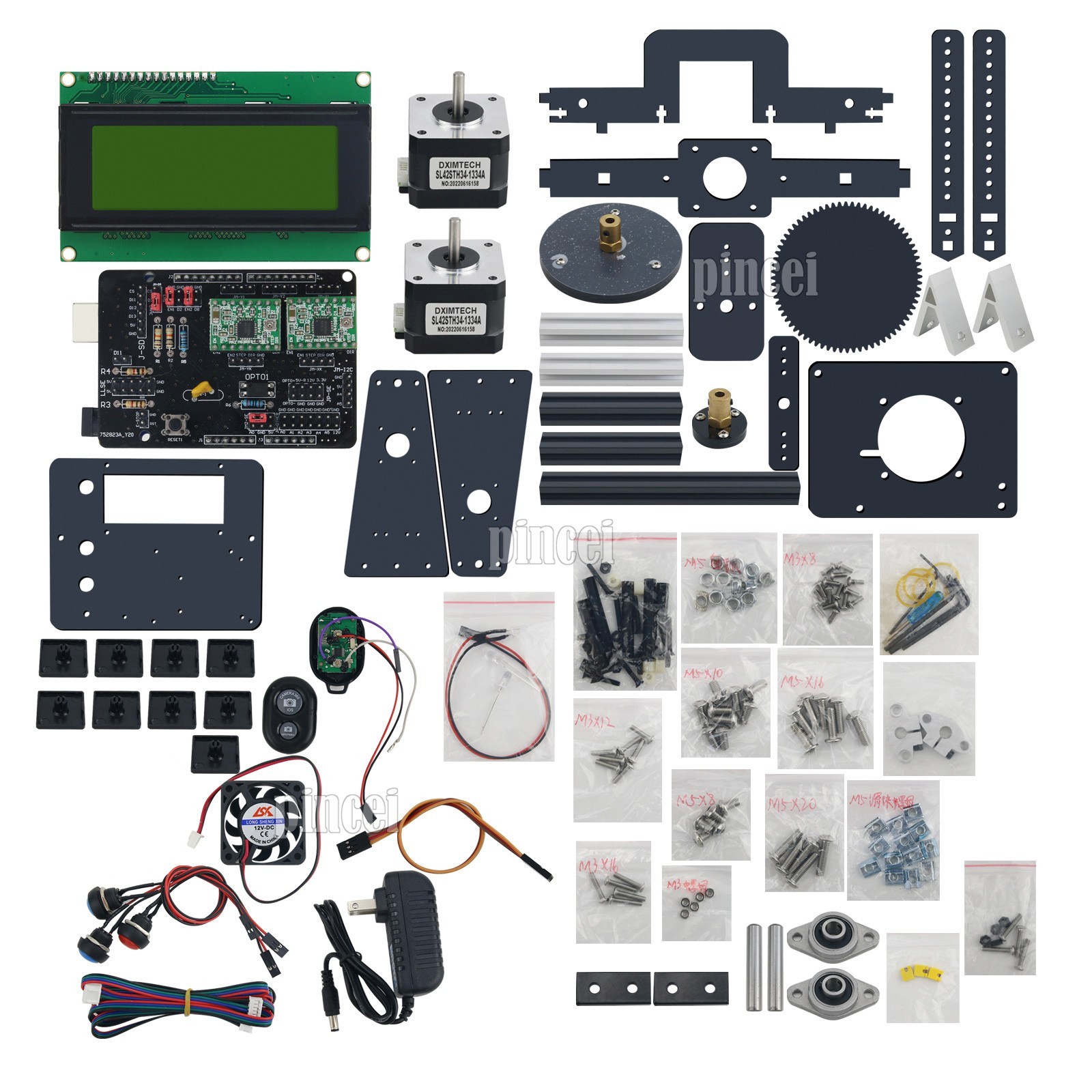 Unassembled 3D Laser Scanner DIY Kit Supports Phone Camera for Maker Project gallery