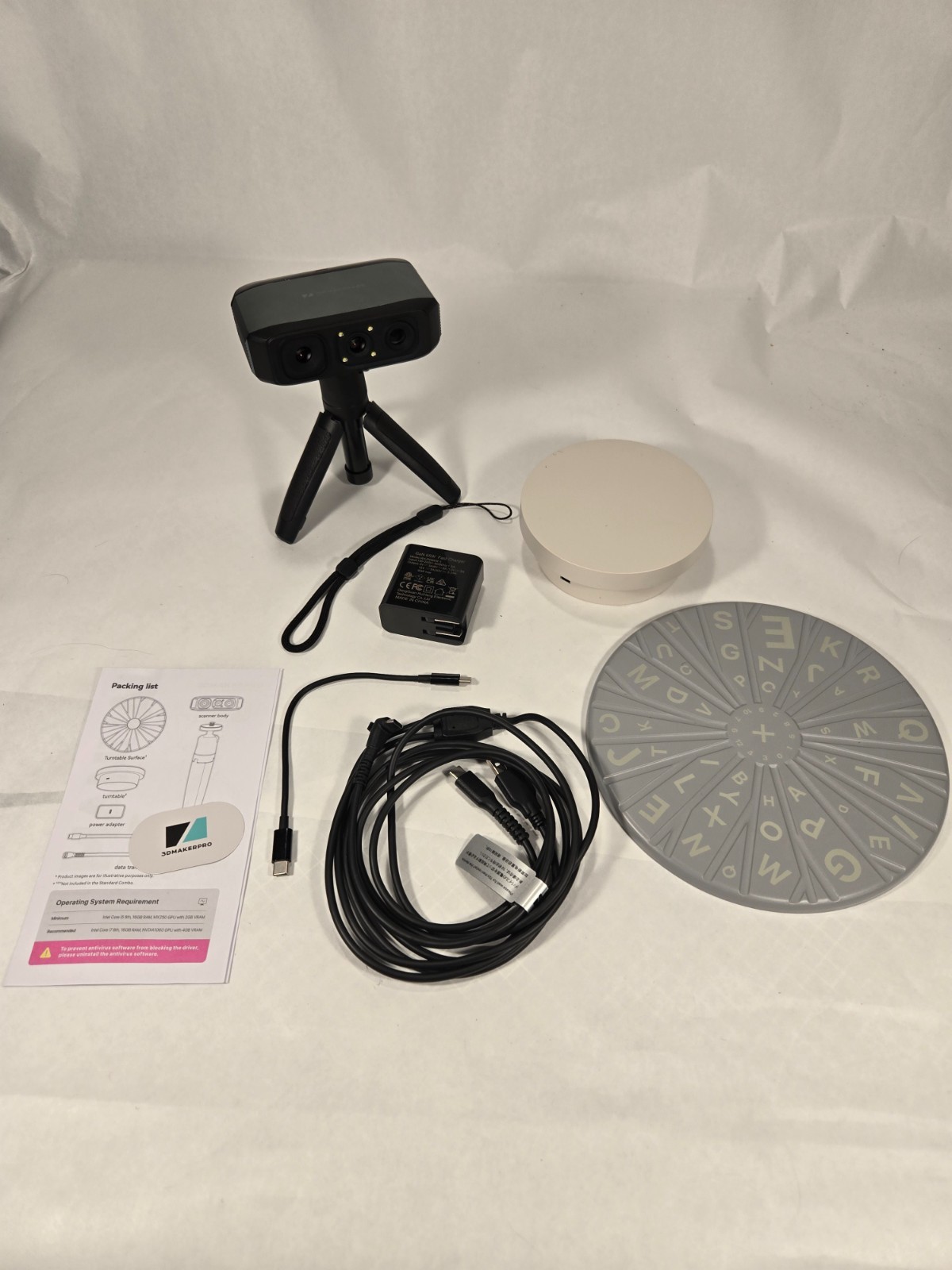 3DMakerpro Portable Moose Premium 3D-Scanner For 3D-Printing 0.03mm Accuracy gallery