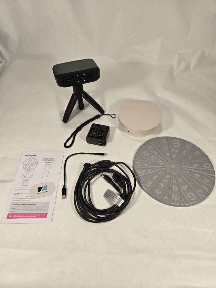 3DMakerpro Portable Moose Premium 3D-Scanner For 3D-Printing 0.03mm Accuracy
