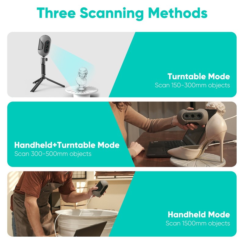 3DMakerpro Mole 3D Scanner For 3D Printer 0.1mm Resolution Handheld Scanner gallery