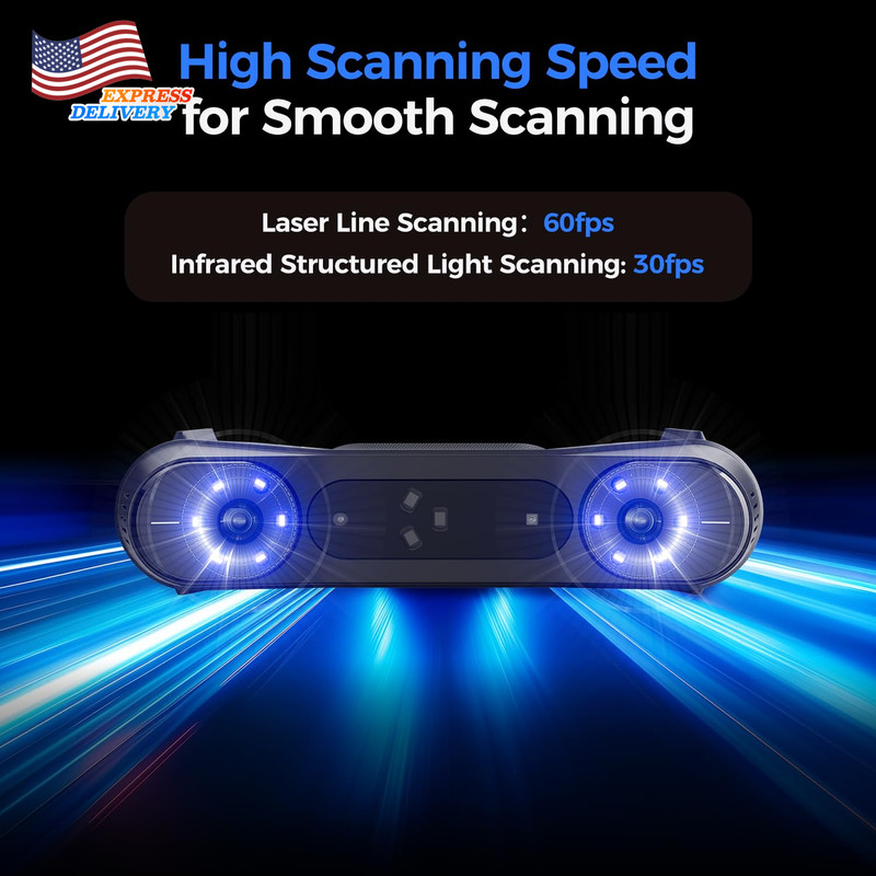 3D Scanner Raptor Pro for Automotive & Engineering Projects with Metrology-Grade gallery