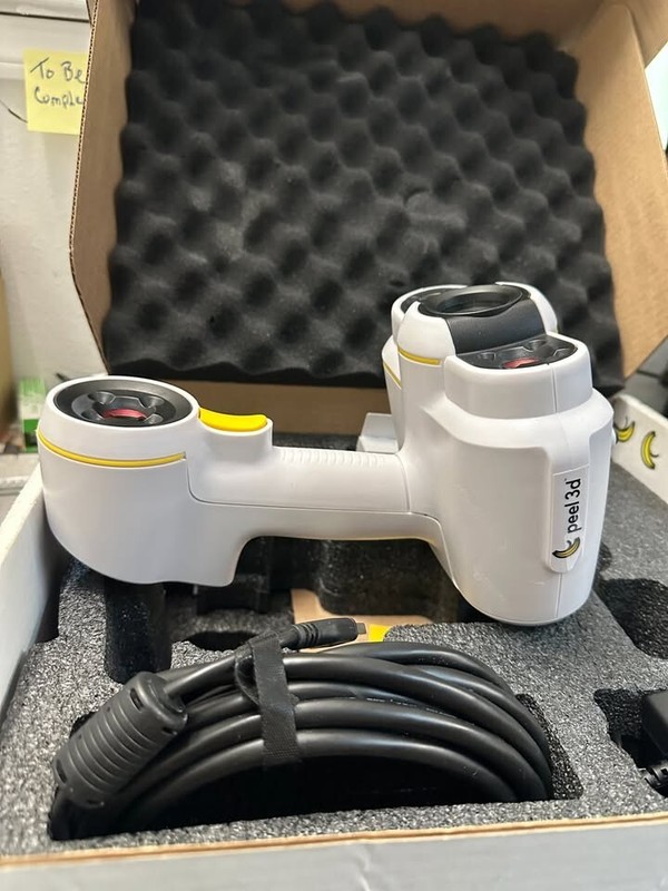 3d scanner handheld Peel 2 CAD gallery