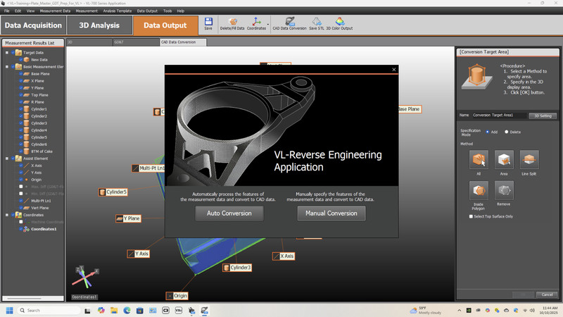 3D scanner KEYENCE VL 320 310 300 CMM with full software suite gallery
