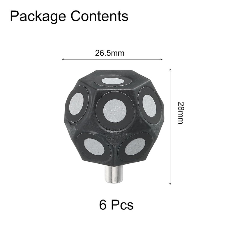6 Pcs 3D Magnetic Ball Marker 6Mm 3D Scanning Markers 3D Tracking Dots Reference gallery
