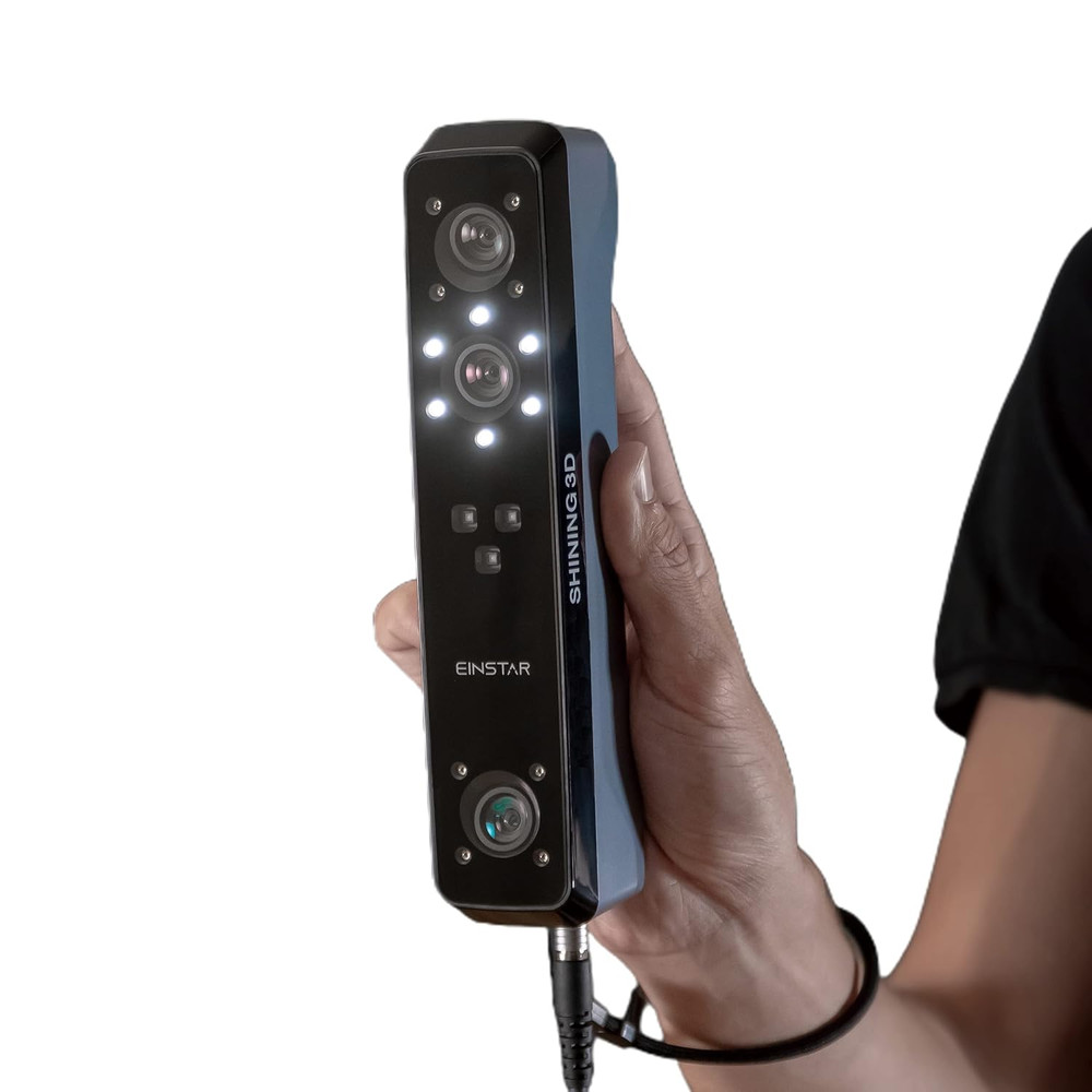 Shining 3D Einstar Handheld 3D Scanner with Detail-Oriented Enhancement Technolo