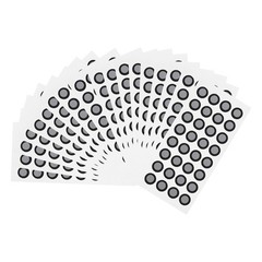 600 Pcs 3D Scanner Markers 8mm High Reflective 3D Scanning Dots(8x12mm)