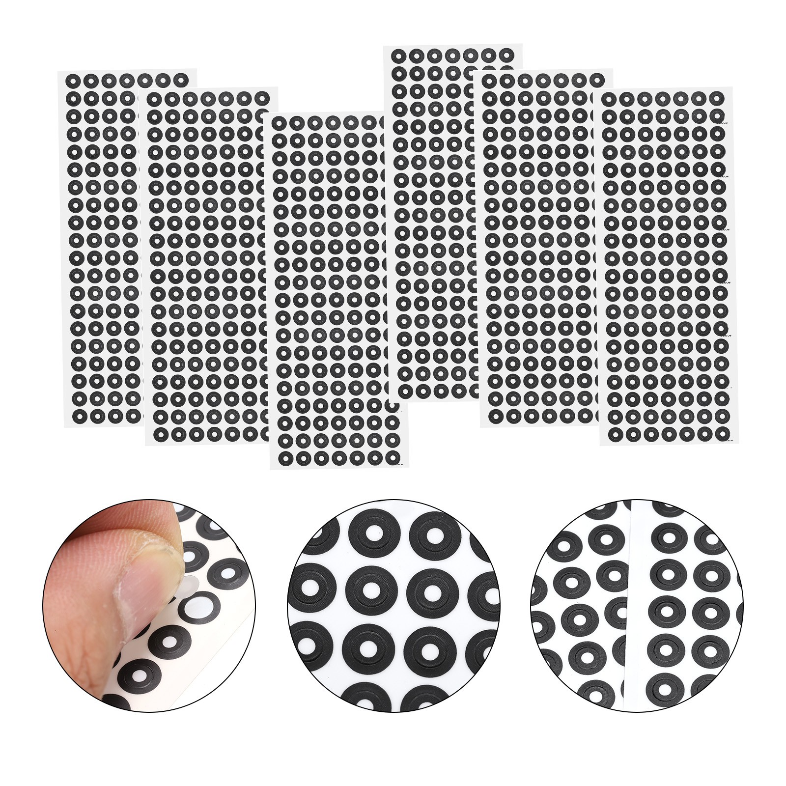 1500Pcs 3D Scanner Markers 2mm Low Reflective 3D Tracking Dots Reference Point gallery