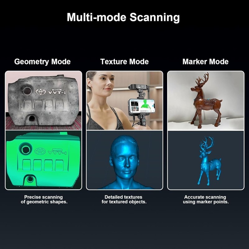 Creality CR-Scan Ferret Pro 3D Scanner Fast Scan Portable for iOS Mac Windows gallery