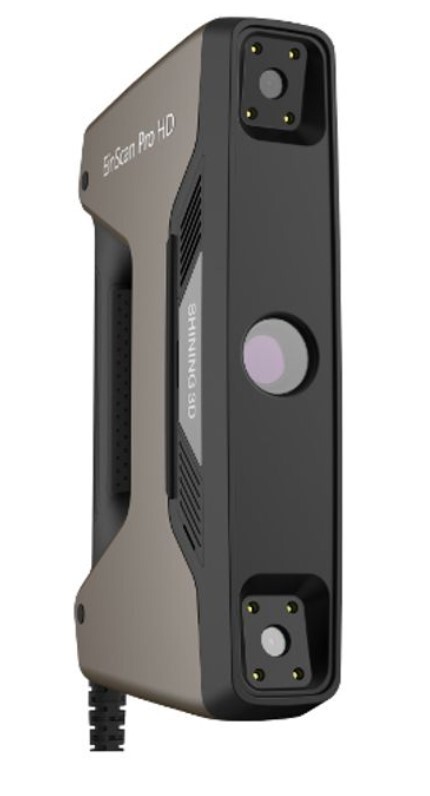 Shining3D EinScan Pro HD 3D Scanner w/ Turntable + Color Pack | 0.04mm gallery