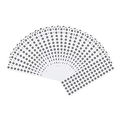2400 Pcs 3D Scanner Markers 1.5mm Low Reflective 3D Scanning Dots(1.5×3.5mm)