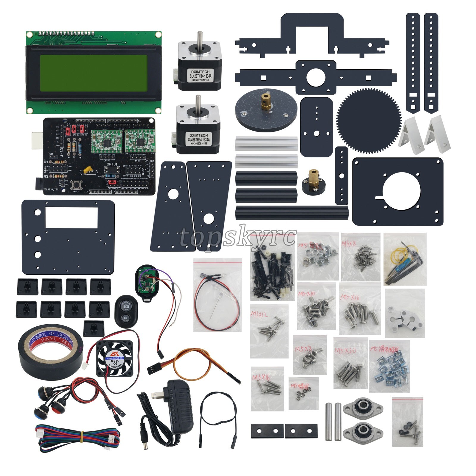 3D Scanner Unassembled 3D Laser Scanner DIY Kit Supports Phones and Cameras gallery
