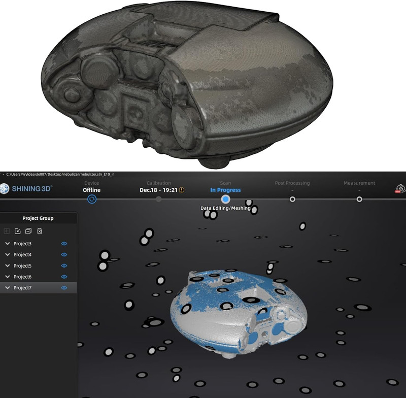 3D Scanning Dots Scanning Markers Tracking Dots For 3D Scanning High Reflective gallery