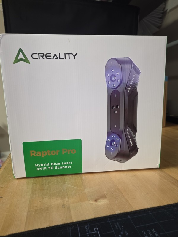 Creality Raptor Pro 3D Scanner Hybrid Blue Laser NIR Crs09rp gallery