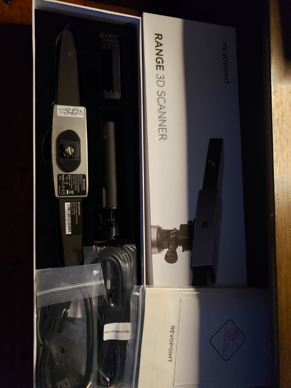 Revopoint RANGE 3D Scanner Handheld High Precision 3D Scanning Device gallery