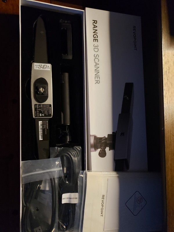 Revopoint RANGE 3D Scanner Handheld High Precision 3D Scanning Device gallery