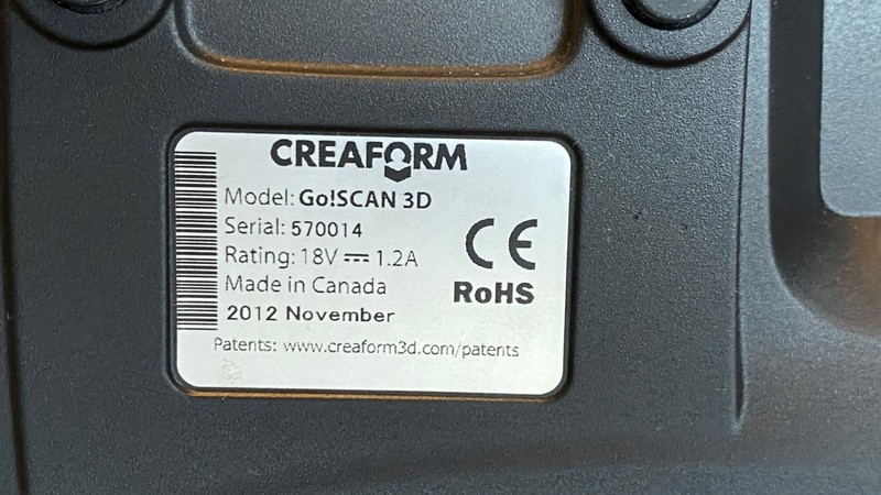 Creaform Go!Scan 3D Handheld Scanner with Case - ** Free Shipping** gallery