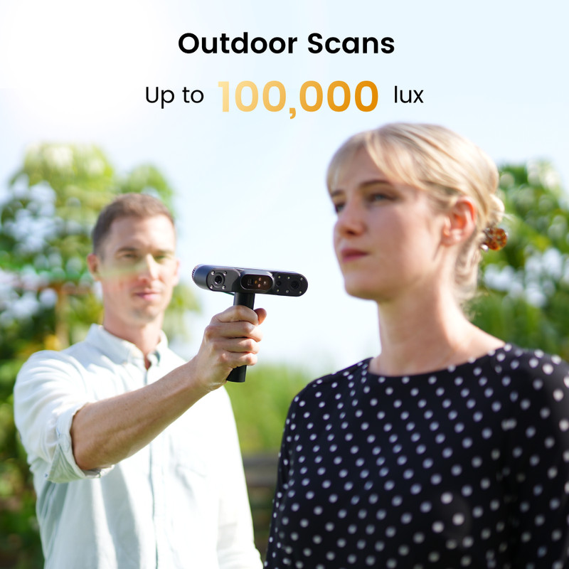 Revopoint POP 4 3D Scanner For 3D Print 105fps Infrared Light Handheld Scanner gallery