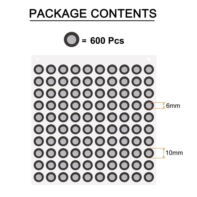 600Pcs 3D Scanner Markers 6mm for 3D Scanner, 3D Tracking Dots gallery
