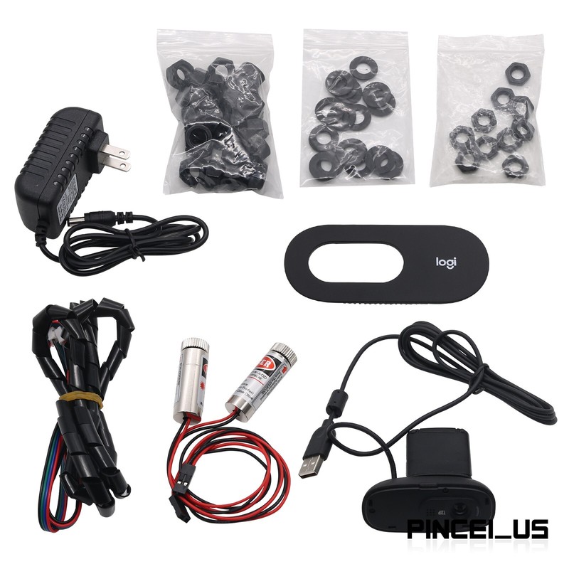 Open Source 3D DIY Laser Scanner Plate Kit w/Adapter Object For Ciclop Printer gallery