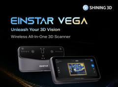 Einstar Vega Handheld Wireless Color 3D Scanner – Mac Compatible, Easy to Use