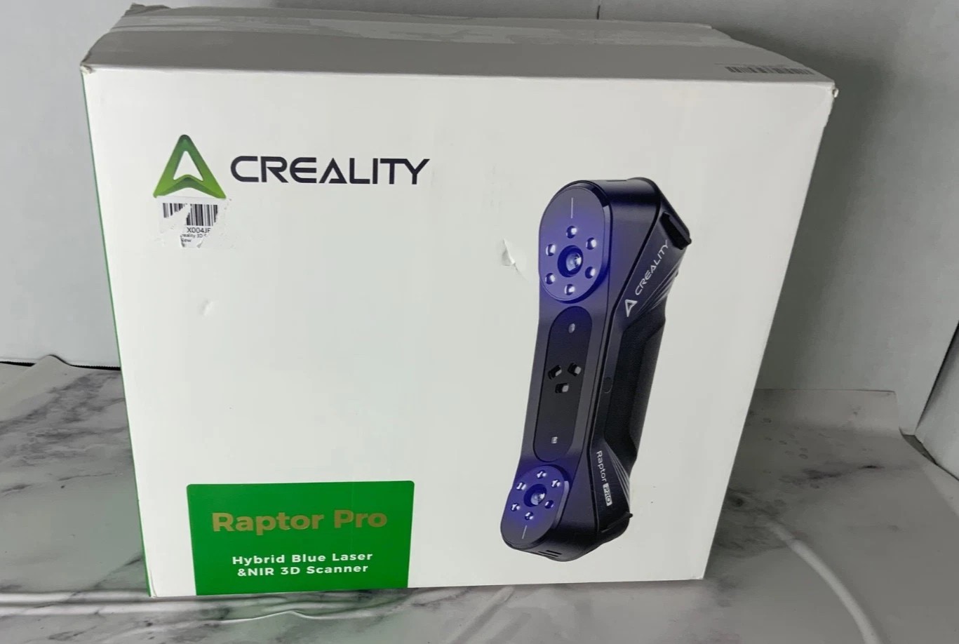 Open Box Creality Raptor Pro 3D Scanner 22+7 Blue Laser Lines 60fps gallery