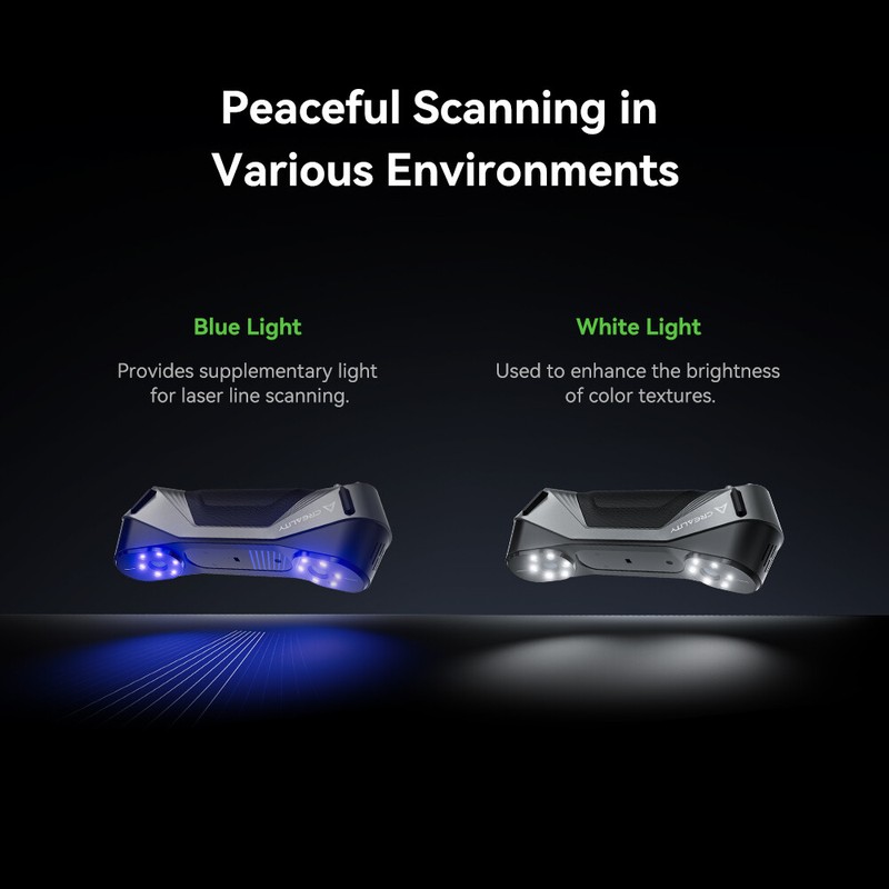 [USED] Creality Raptor 3D Scanner 5-2000mm Range 60FPS Blue NIR Consumer gallery