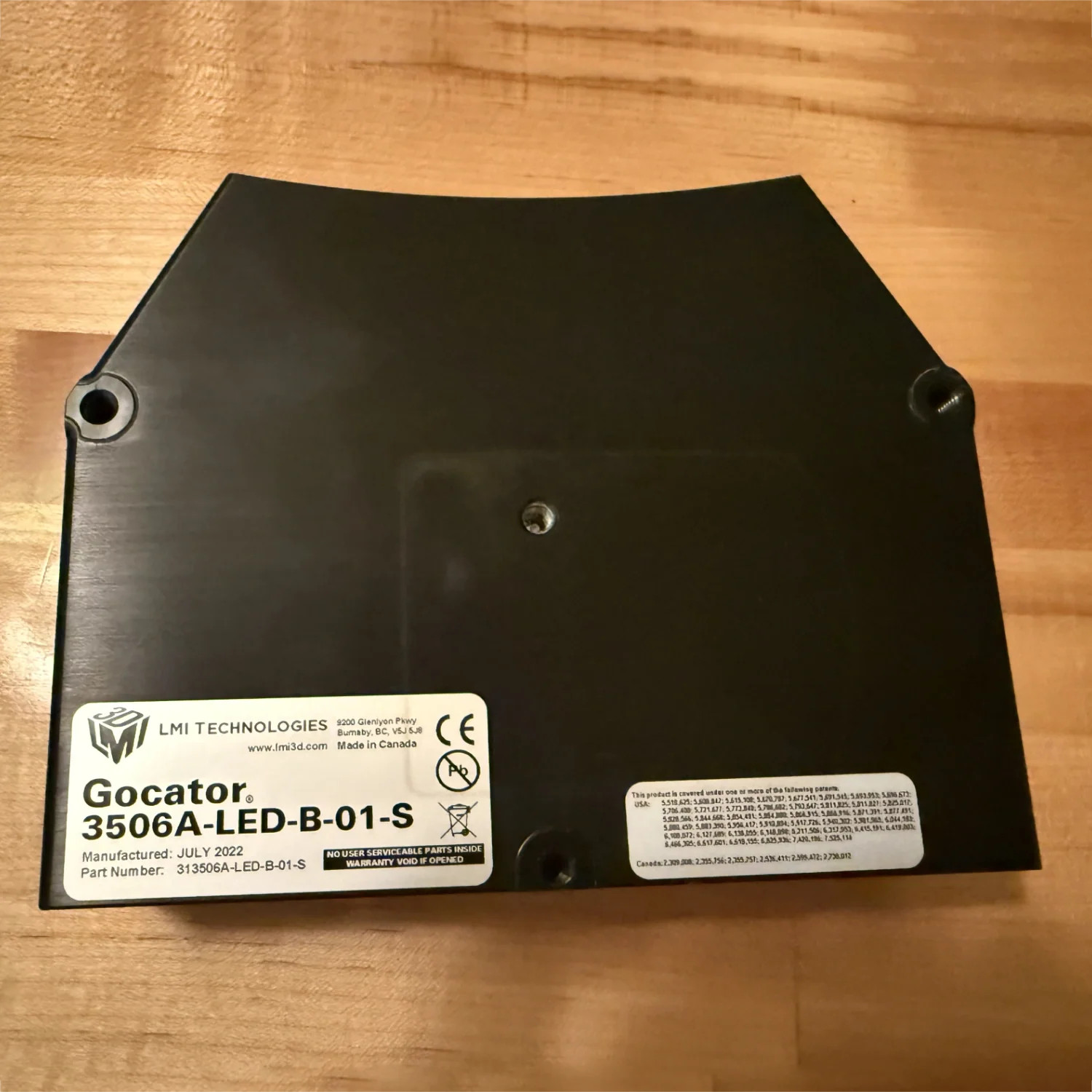 Gocator 3506A-LED-B-01-S High Resolution 3D Snap Shot Sensor (Demo Unit) (Ebay) gallery