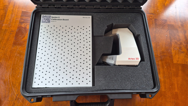 Artec Spider II (Spider 2) - Professional Wireless 3D Scanner gallery
