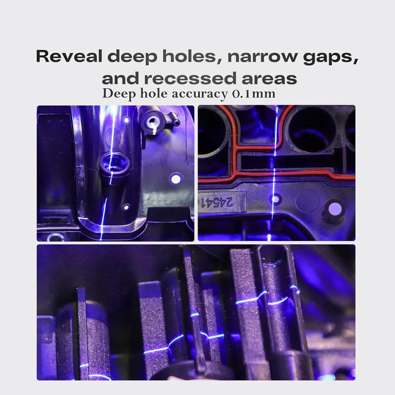 High-Precision 3D Scanner S1 with Wireless Bridge & Color Mapping gallery