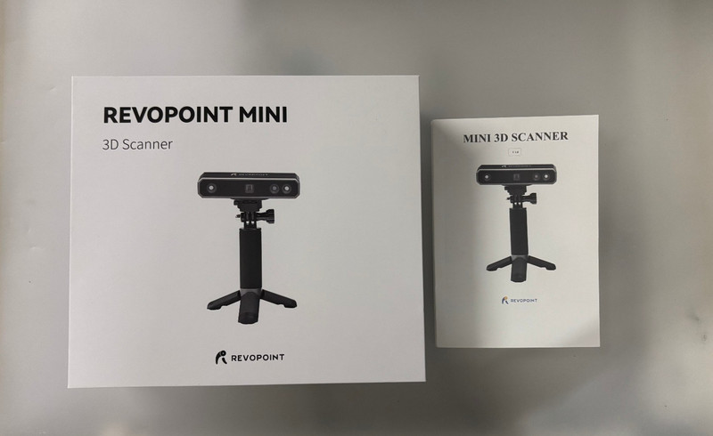 Revopoint MINI 3D Scanner with Rotary Base + Dual-Axis Turntable II gallery