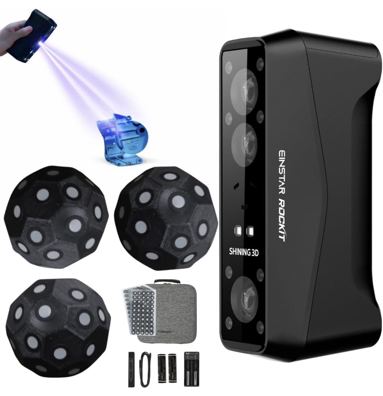 Shining3D [Einstar Rockit Wireless Handheld Laser 3D Scanner] gallery