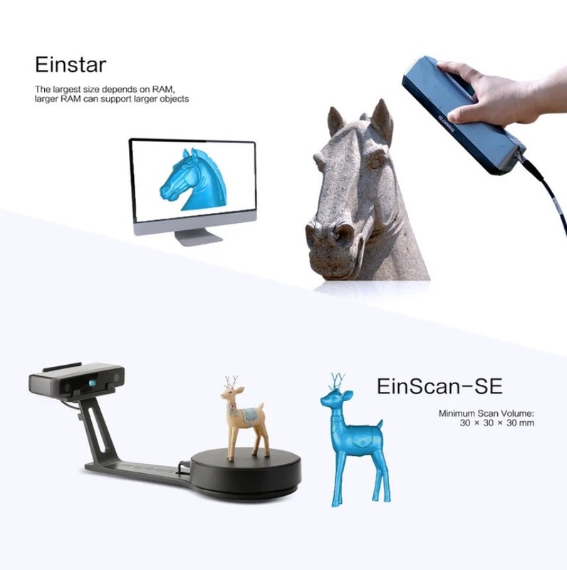 Unleash Your Creativity with Einstar 3D Scanner & EinScan-SE Desktop Bundle! gallery