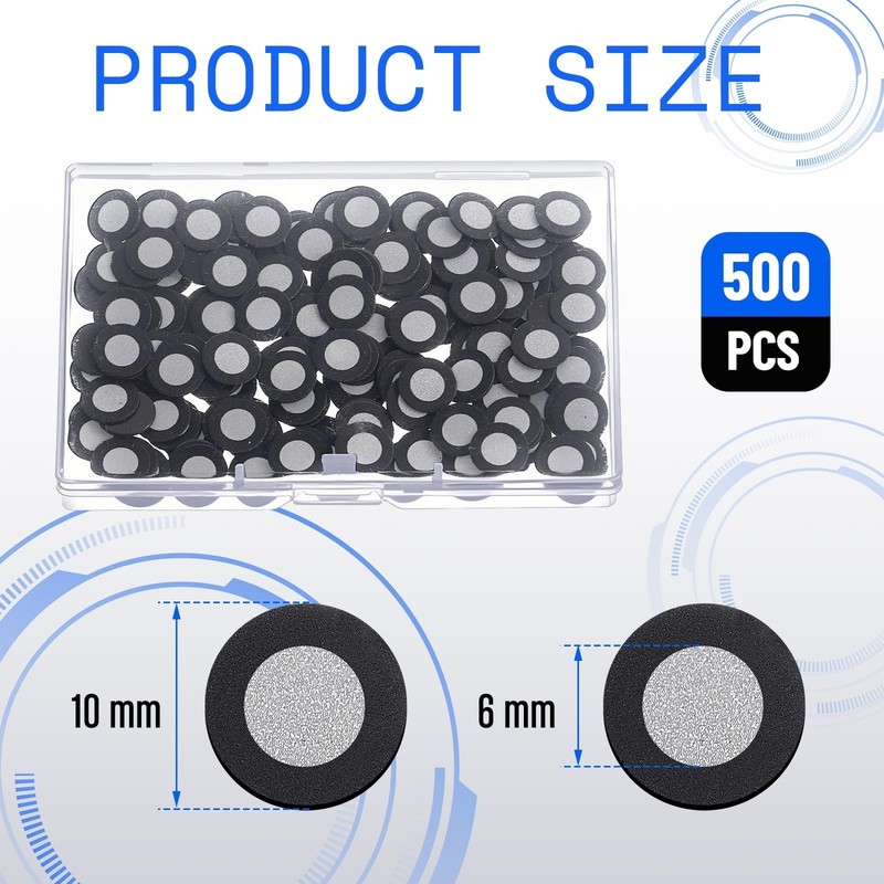 500 Pcs 3D Magnetic Tracking Dots for Scanning Reference Markers - Positioning T gallery