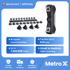Revopoint MetroX 3D Laser Scanner Blue Multiple-line Laser Scan For CAD 0.01MM