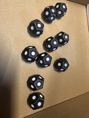 10x 3D Scanning Ball Markers Dots 6mm POP4 etc