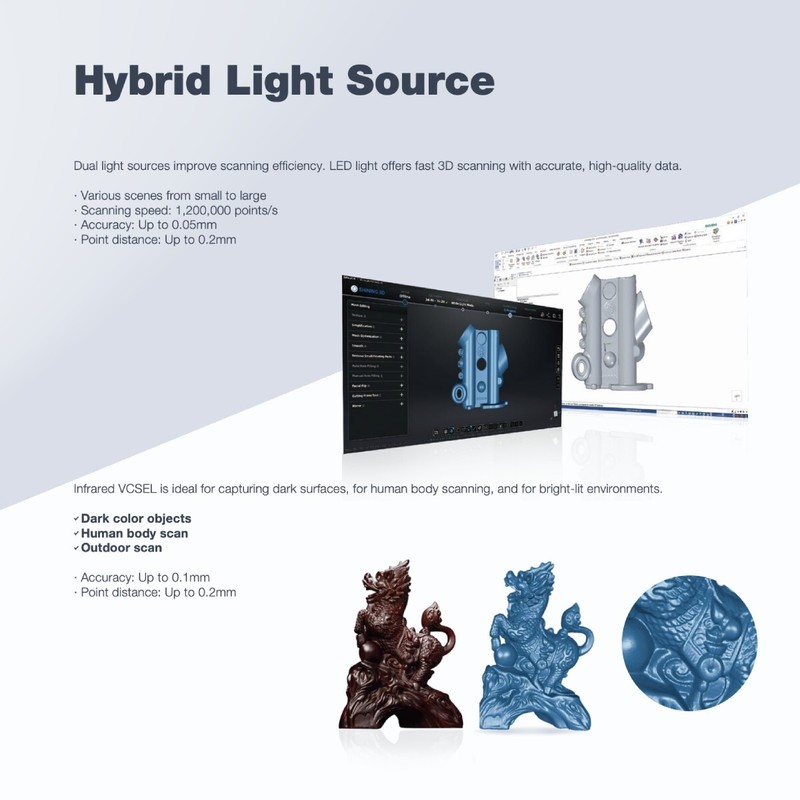 Handheld Color 3D Scanner - Shining3D [ EinScan H2 ] w/ Scanning & SolidEdge SW gallery