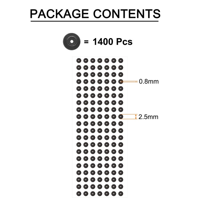 1400Pcs 3D Scanner Markers 0.8mm for 3D Scanner, 3D Tracking Dots gallery