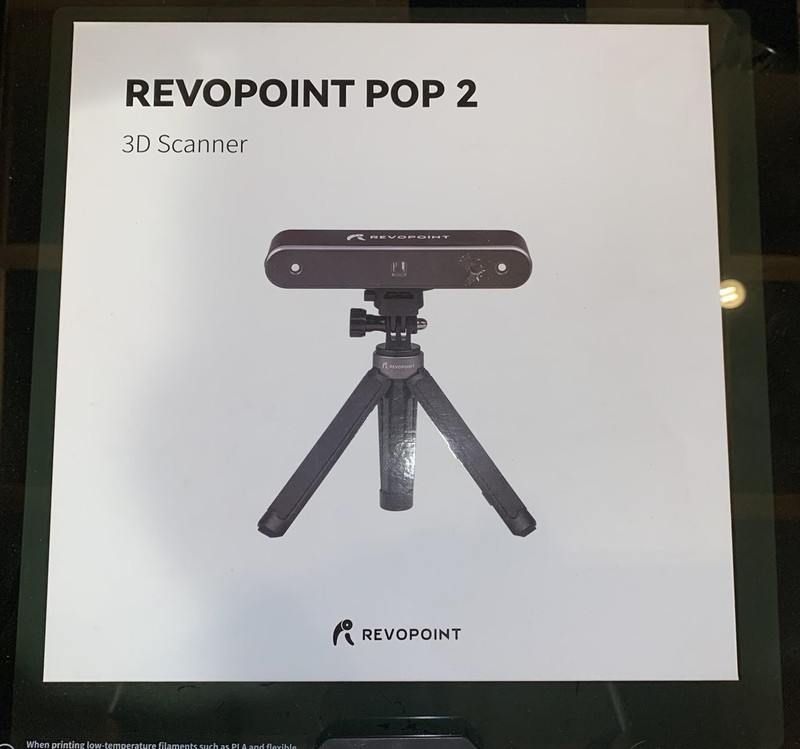 Revopoint POP 2 0.05 mm Precision Color 3D Scanner gallery