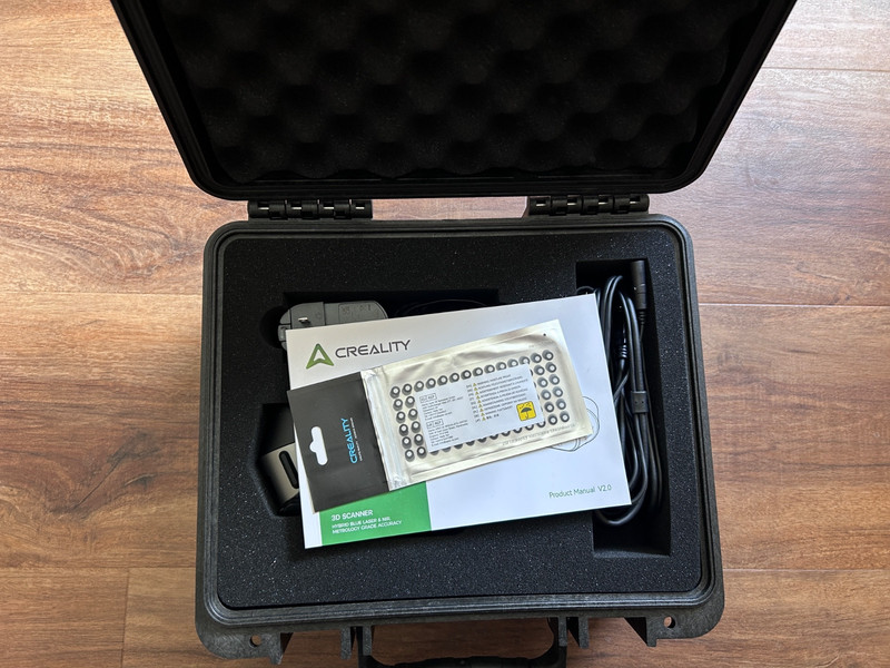 CREALITY CRS07R CR-Scan Raptor Multiple-line Blue Laser & NIR 3D Scanner gallery