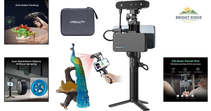 3D Scanner for Printing with Wireless Scanning and Anti-Shake Technology gallery